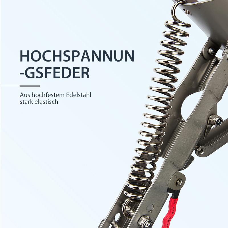 Automatinis meškerės laikiklis su spyruokle