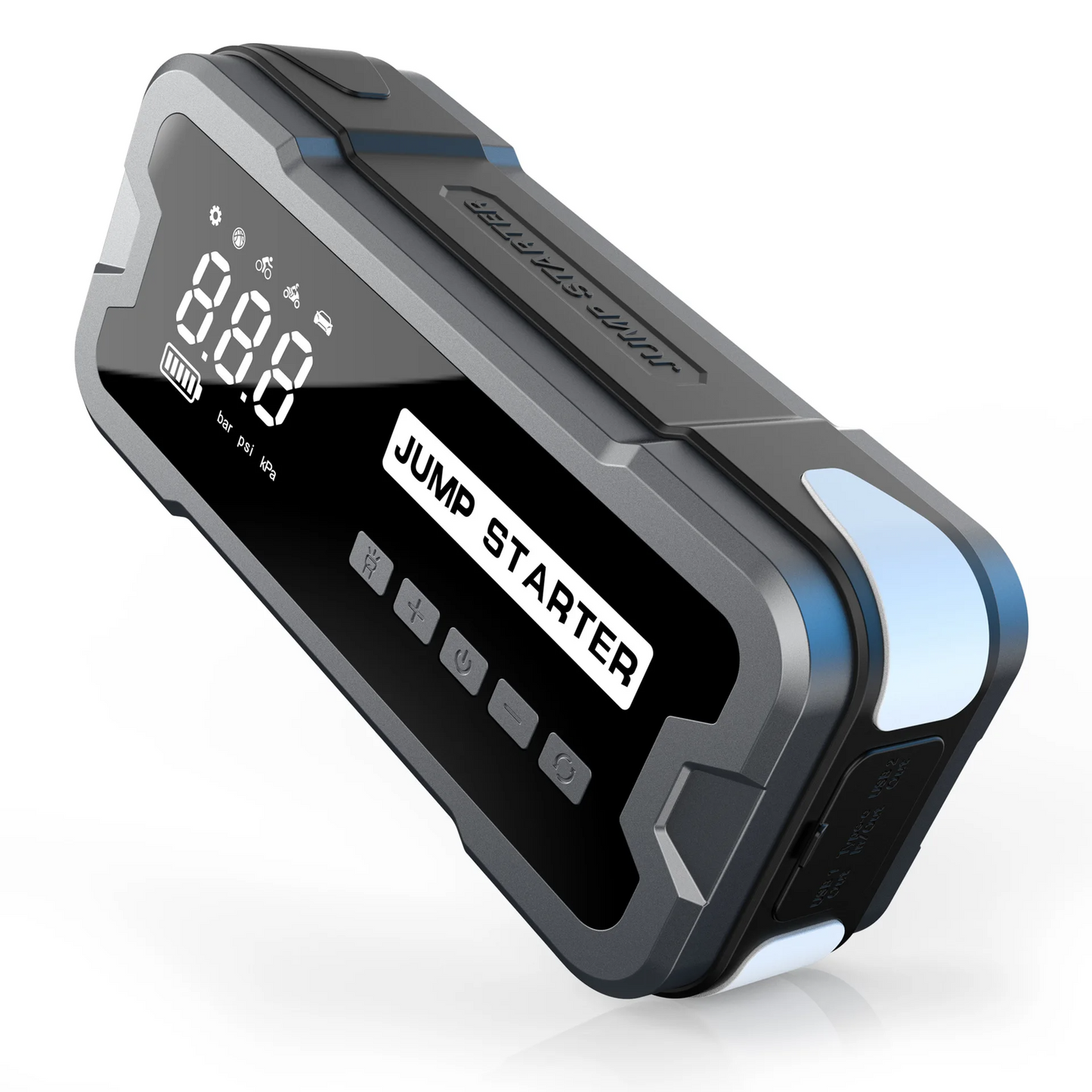 Daugiafunkcinis akumuliatoriaus starteris