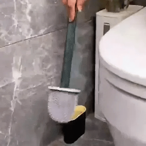 Silikoninis tualeto šepetys