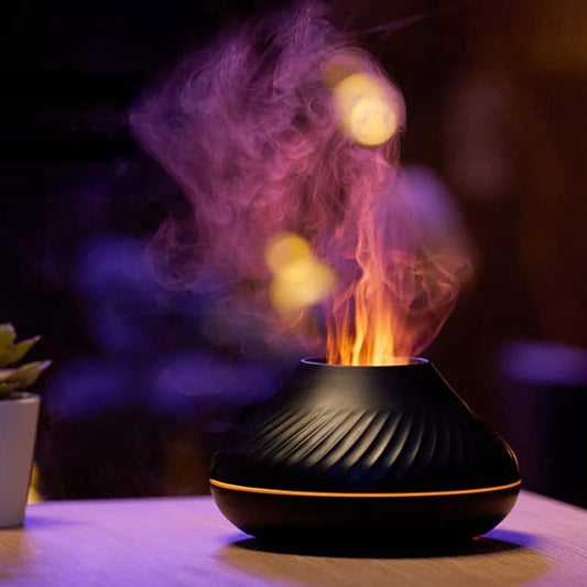 Spalvingas aromaterapinis oro drėkintuvas