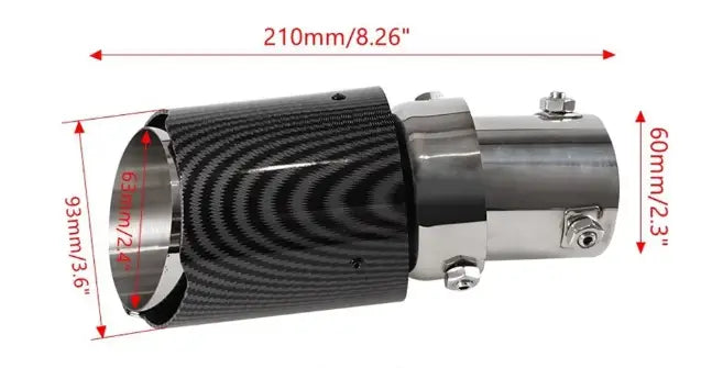 Automobilio išmetimo vamzdžio antgalis