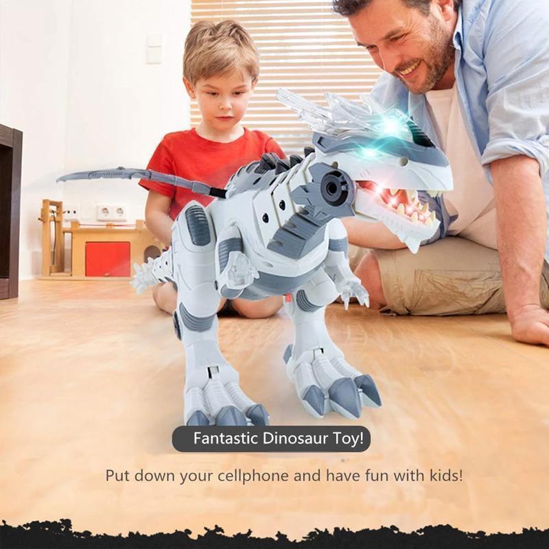 Vaikščiojantis dinozauras robotas