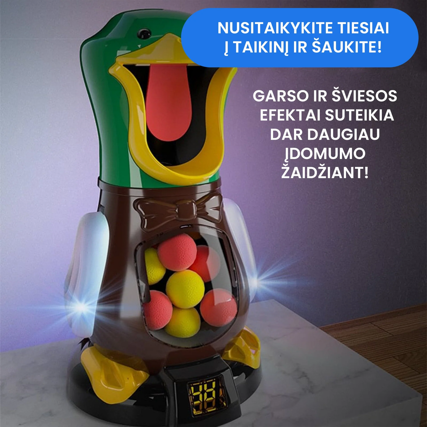 Vaikiškas šaudymo rinkinys