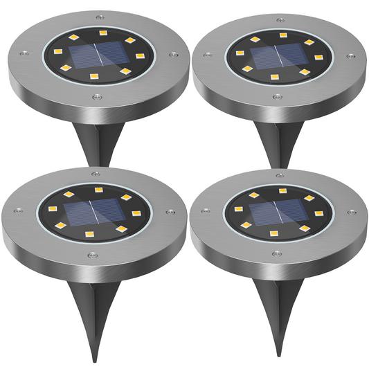 Saulės įkraunami lauko šviestuvai