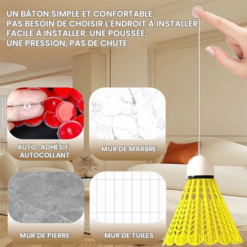 Namų badmintono žaidimo rinkinys