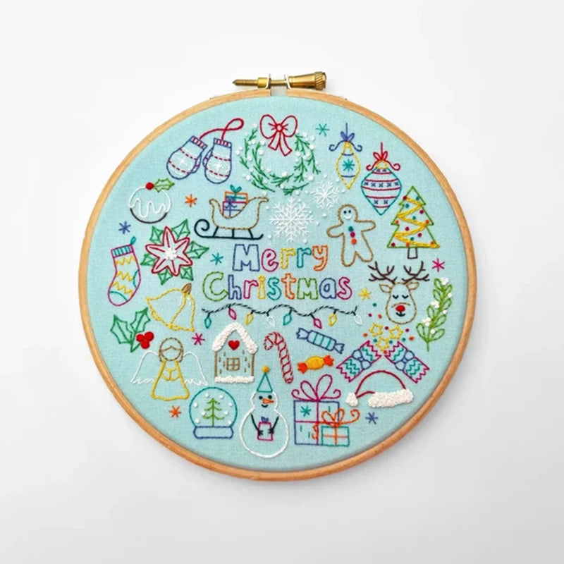 Kalėdinis siuvinėjimo rinkinys