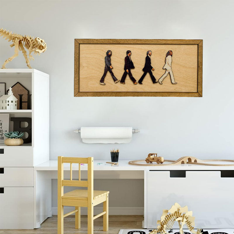 3D "The Beatles" grupės paveikslas