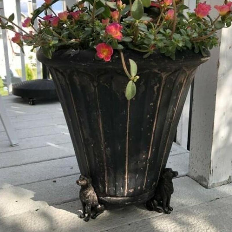 Gėlių vazonų pastatomi laikikliai (3 vnt.)