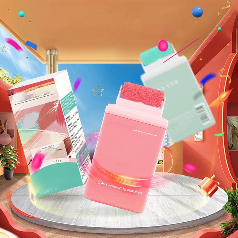 Sienų remonto volelinis šepetys