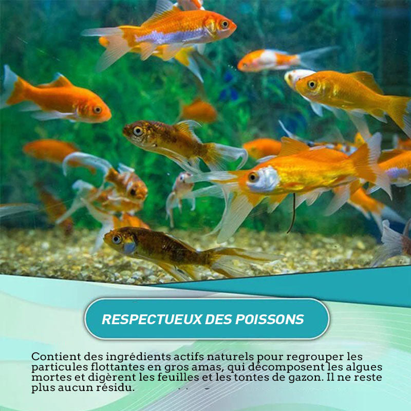 Milteliai vandens telkinių valymui