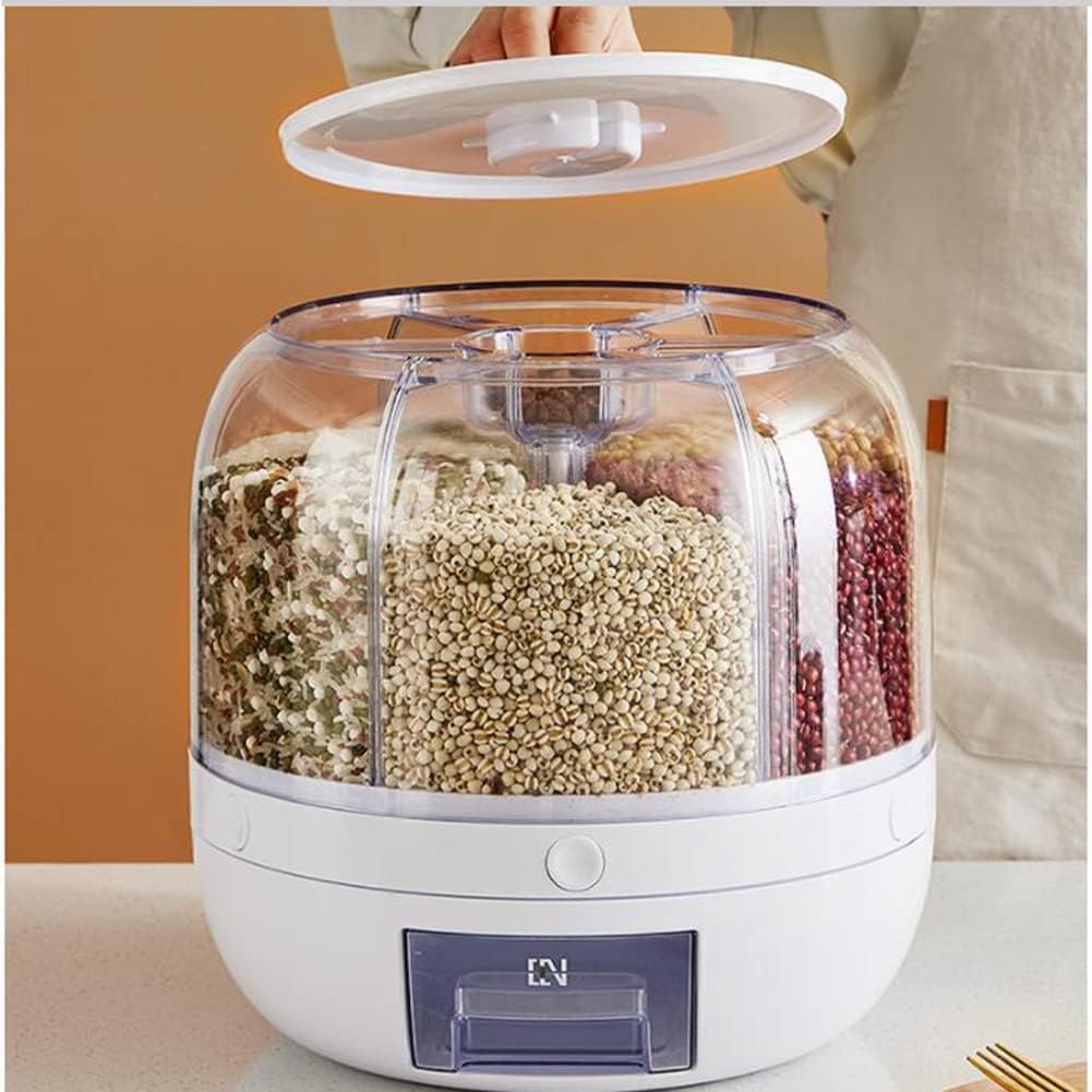Besisukantis sausų produktų dispenseris