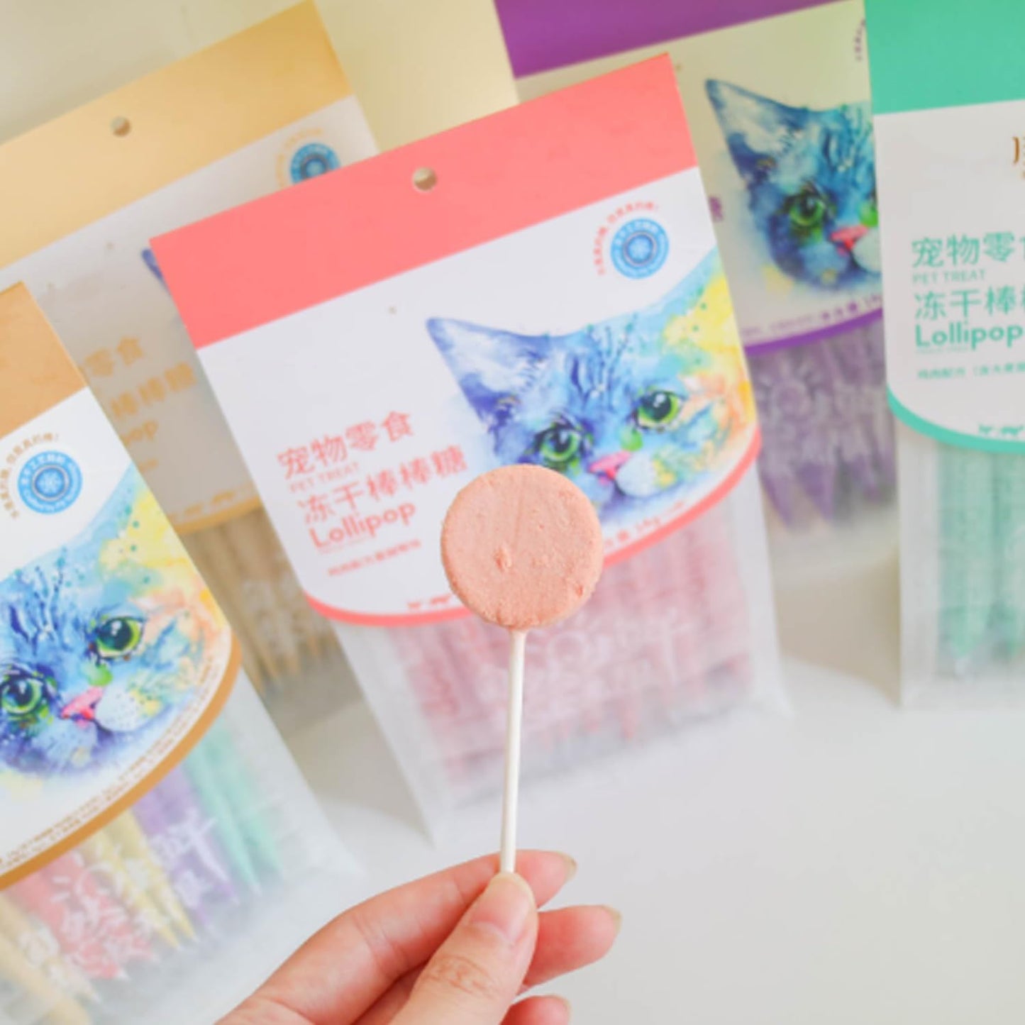 Maistingi kačių skanėstai