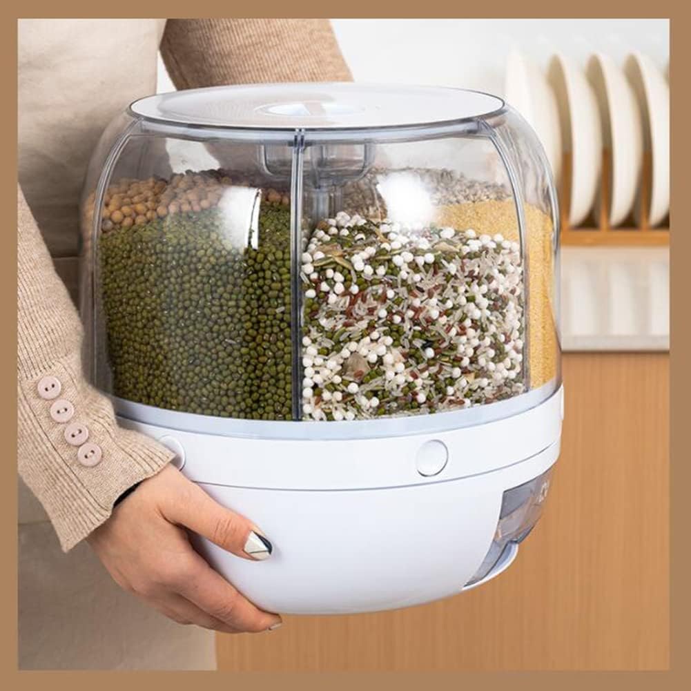 Besisukantis sausų produktų dispenseris