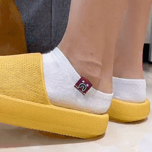 Minkšti sandalai storu padu, unisex
