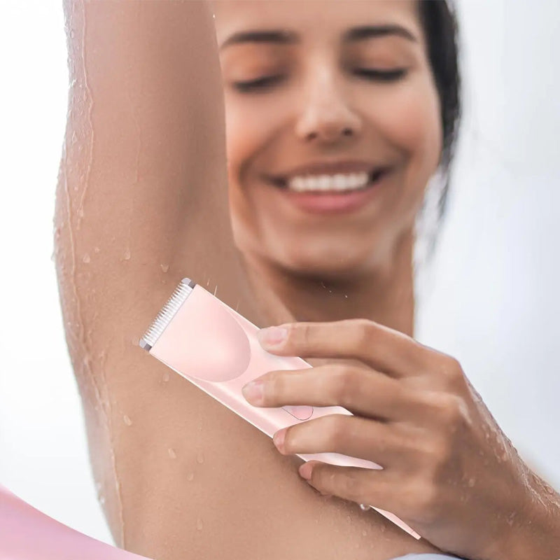 Įkraunamas Modernus Elektrinis Skustuvas Moterims