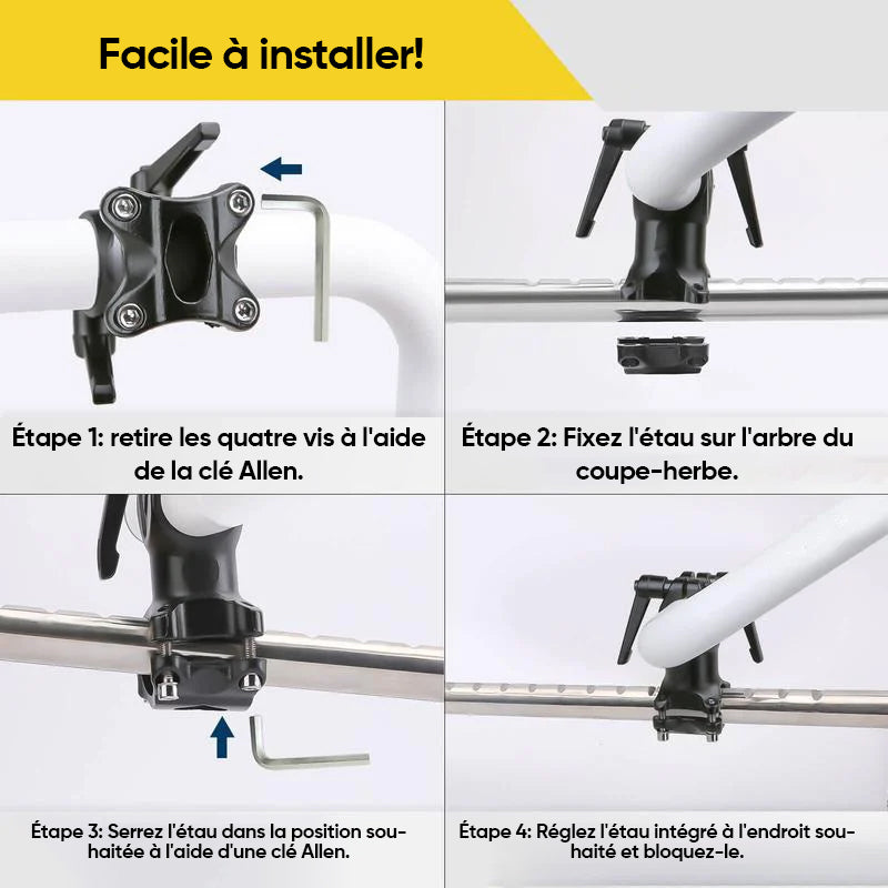 Atraminė trimerio rankena