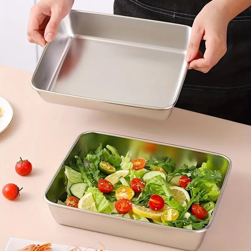 Maisto laikymo dėžutė - kepimo skarda