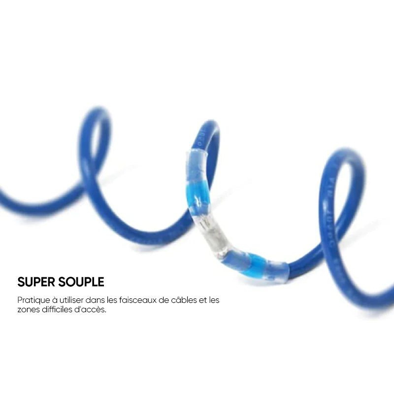 Vandeniui atsparios lituojamos laidų jungtys