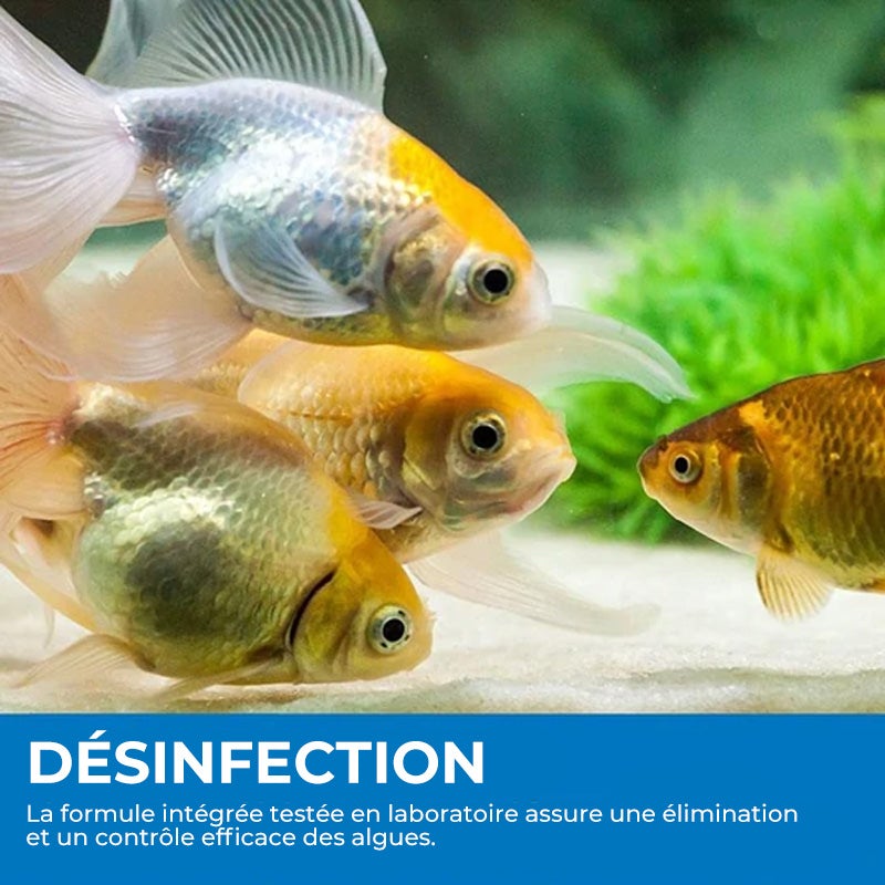 Akvariumo valymo milteliai