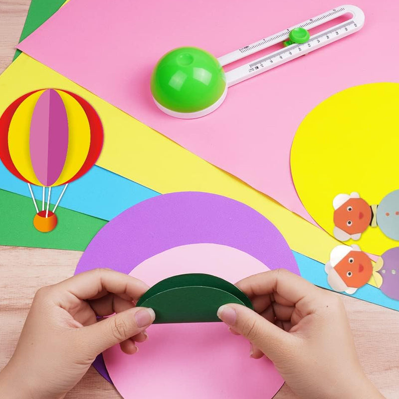 Plastikinis apskritimų pjaustymo peiliukas