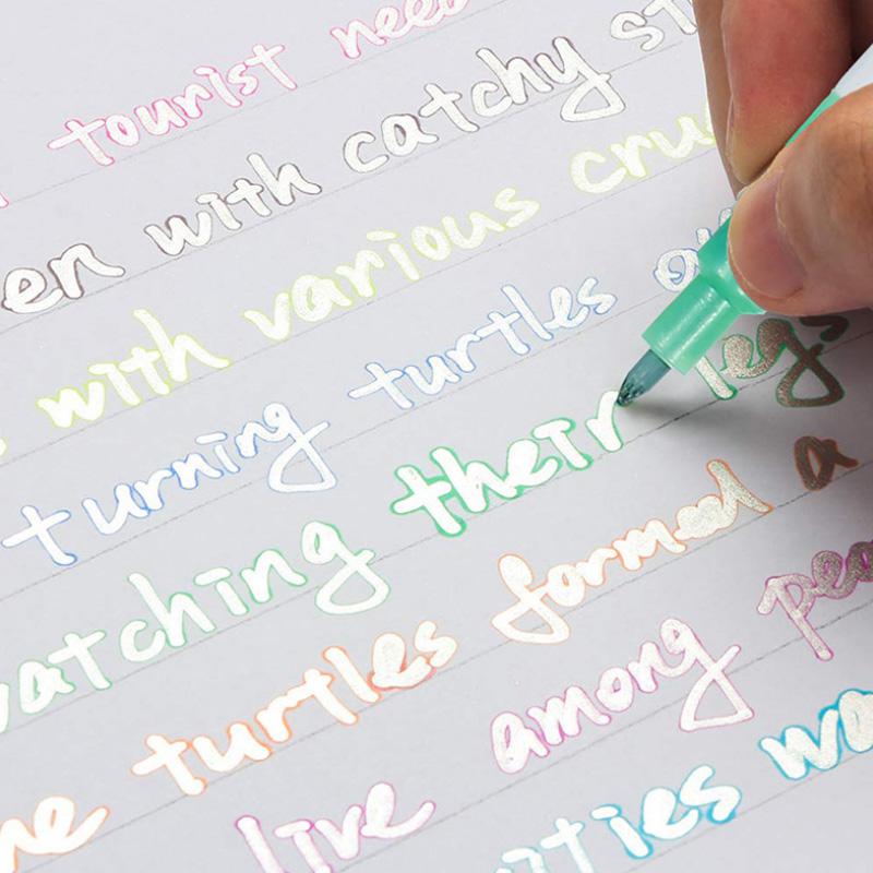 Dvispalviai blizgantys rašikliai