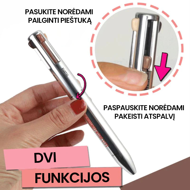 Daugiafunkcinė antakių kontūravimo priemonė