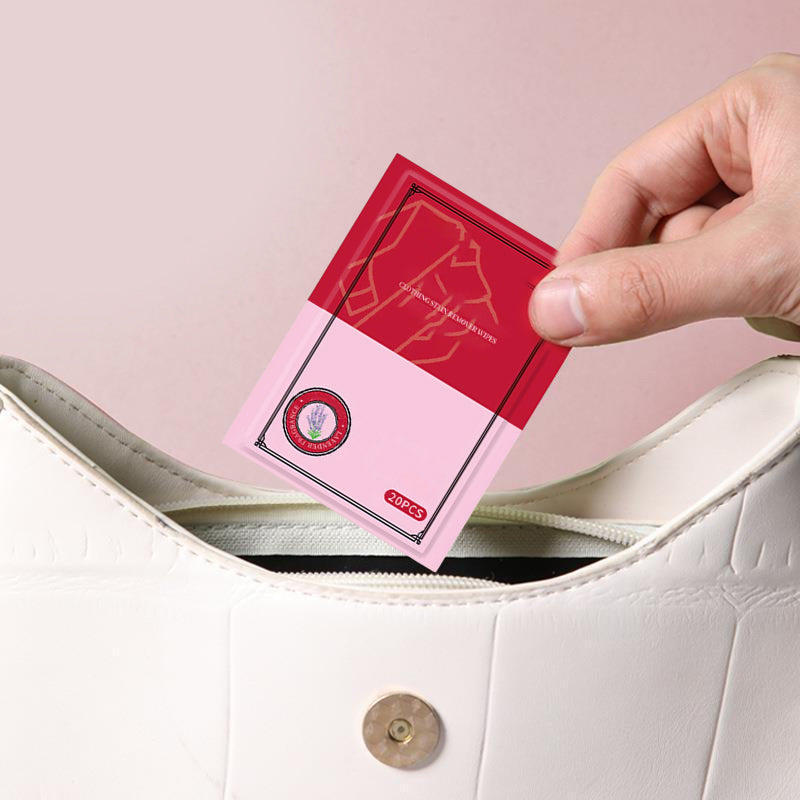 Drėgnos servetėlės dėmių šalinimui