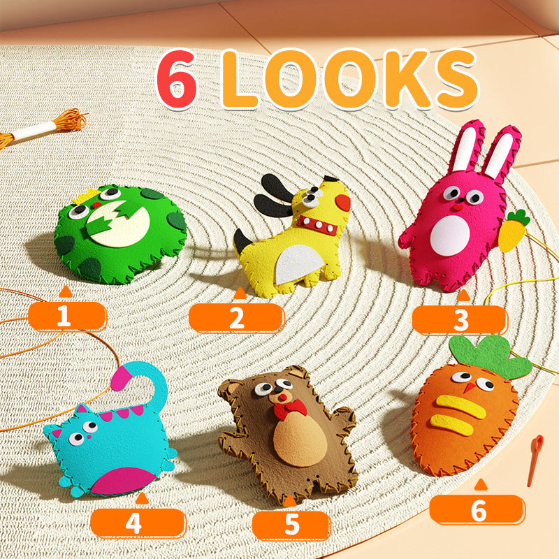 Vaikiškas žaislų siuvimo rinkinys