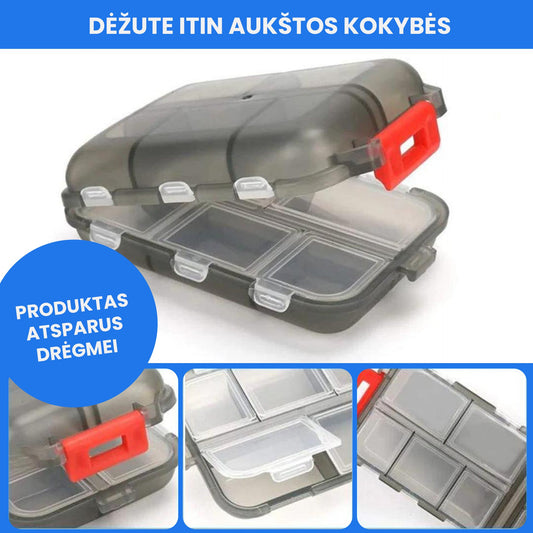 TravelMed™ - nešiojama tablečių dėžutė (2 vnt.)