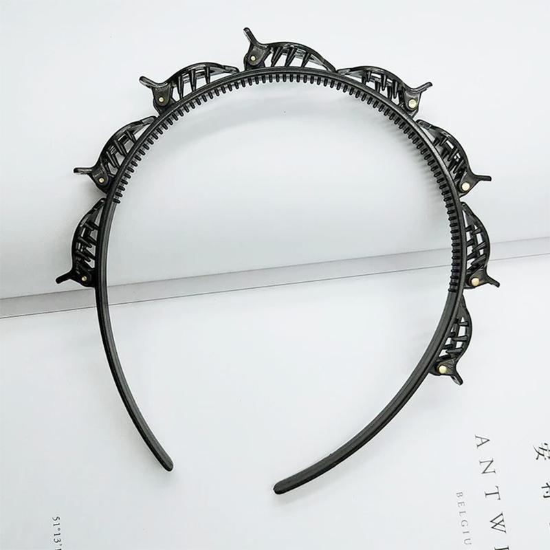 Plaukų lankeliai su segtukais (2/4vnt.)