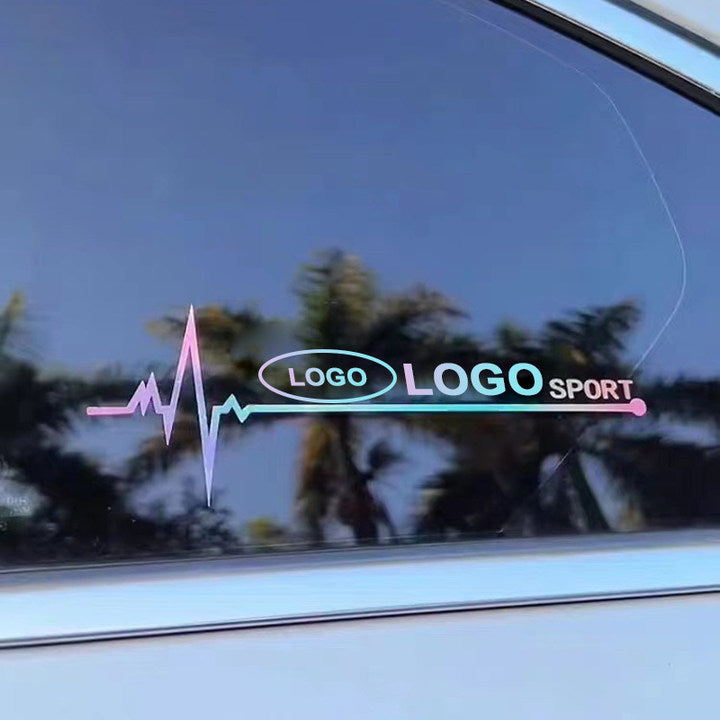 Lipdukai automobilio langams (6 vnt.)