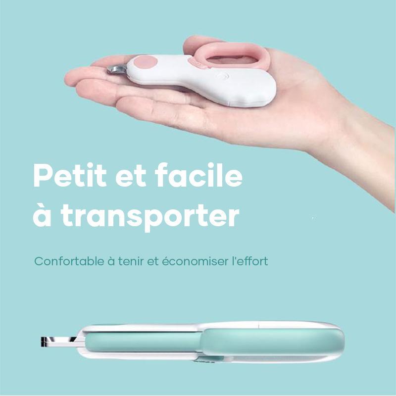 Nagų kirpimo žirklės su LED šviesa augintiniams