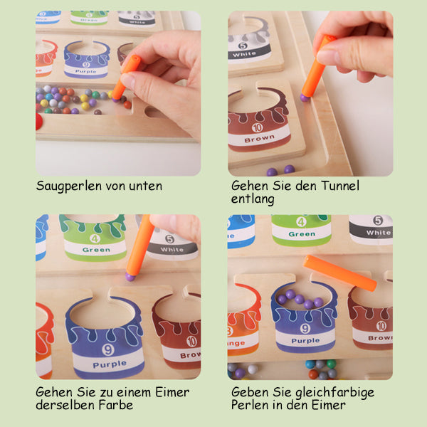 Magnetinis karoliukų labirintas