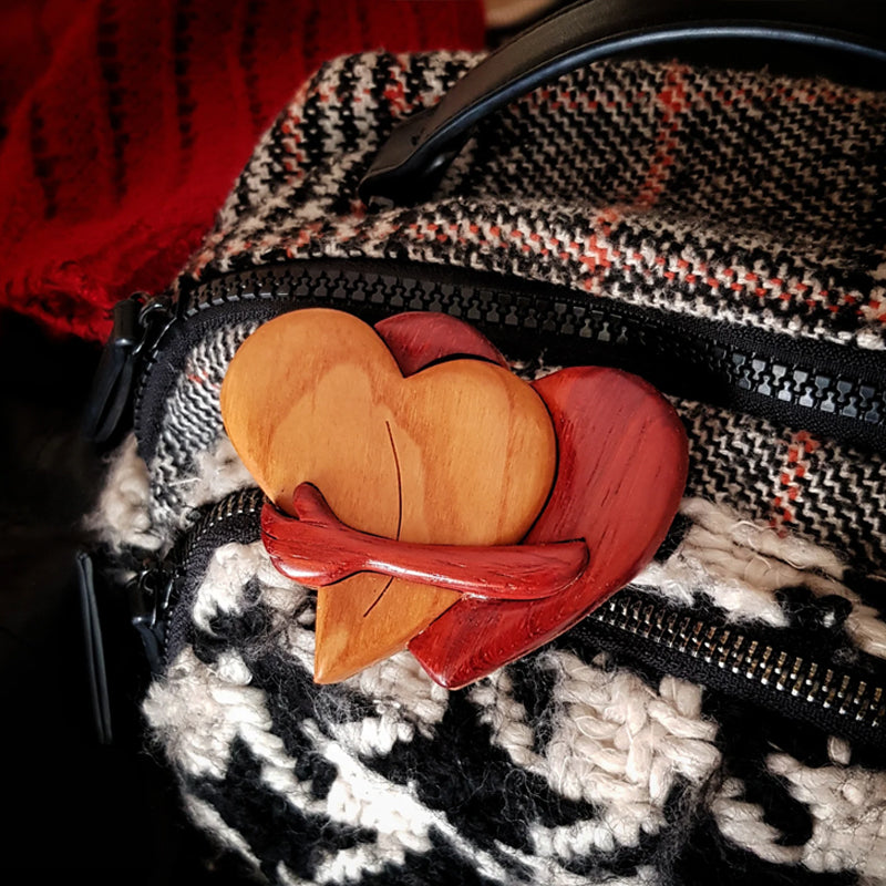 Rankų darbo dekoracija - "Širdelės"