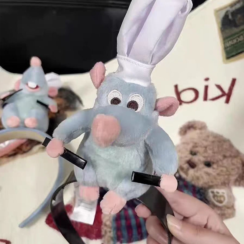 Žaismingas plaukų lankelis su segtukais