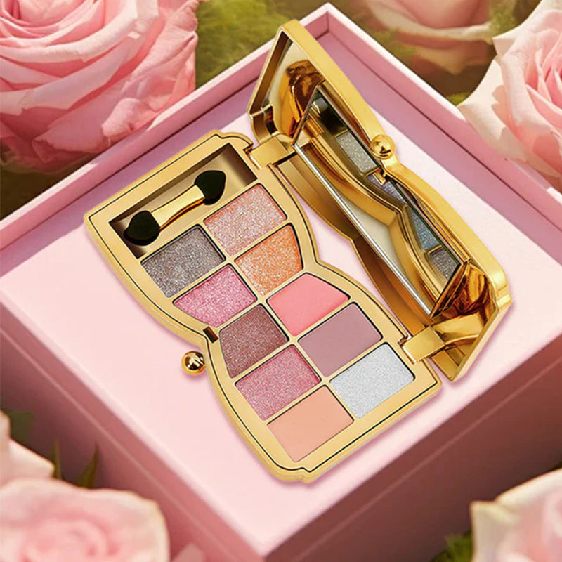 Blizgančių akių šešėlių paletė