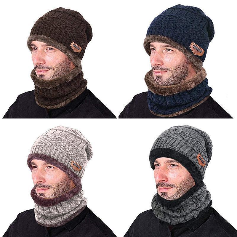 Žieminė beanie kepurė ir šalikas