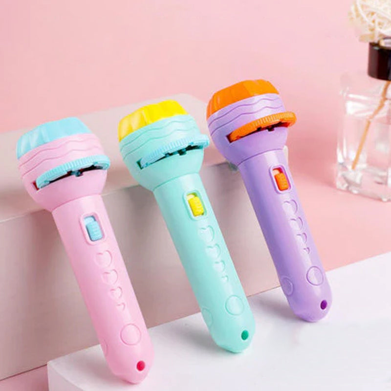 Vaikiškas projektoriaus žibintuvėlis