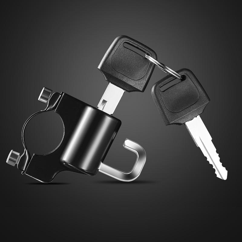 Motociklo šalmo apsauginė spyna