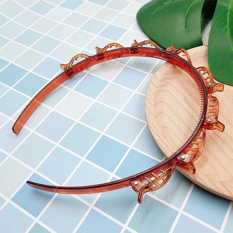 Plaukų lankeliai su segtukais (2/4vnt.)