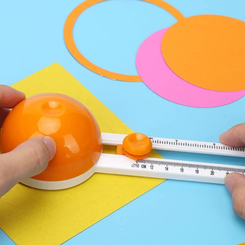 Plastikinis apskritimų pjaustymo peiliukas