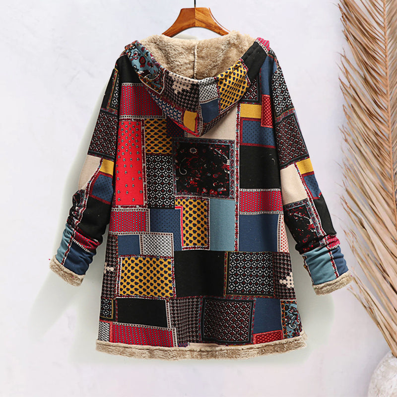 Megztinis - kardiganas su gobtuvu