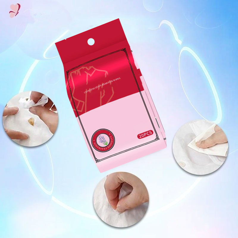 Drėgnos servetėlės dėmių šalinimui