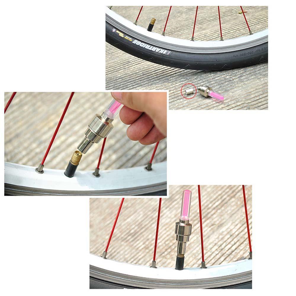 LED padangų ventilių dangteliai