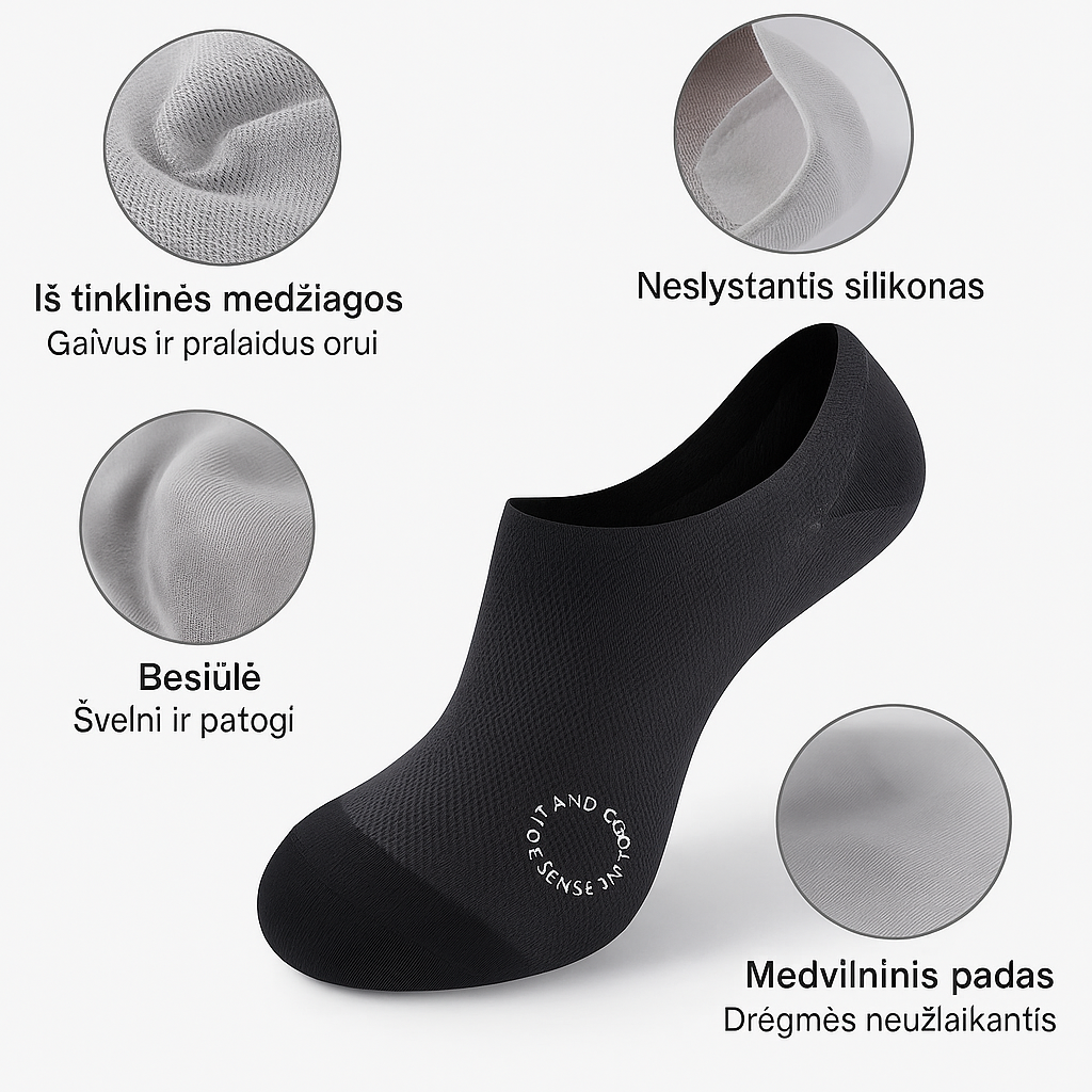 Ypač ploni neslystantys nematomi kojinukai