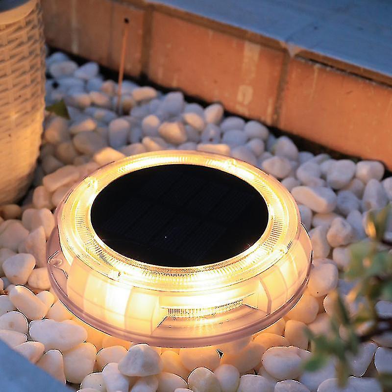 LED žibintai su saulės baterija (4 vnt.)