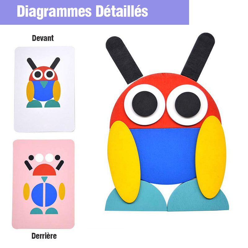 Lavinanti "Montessori" dėlionė