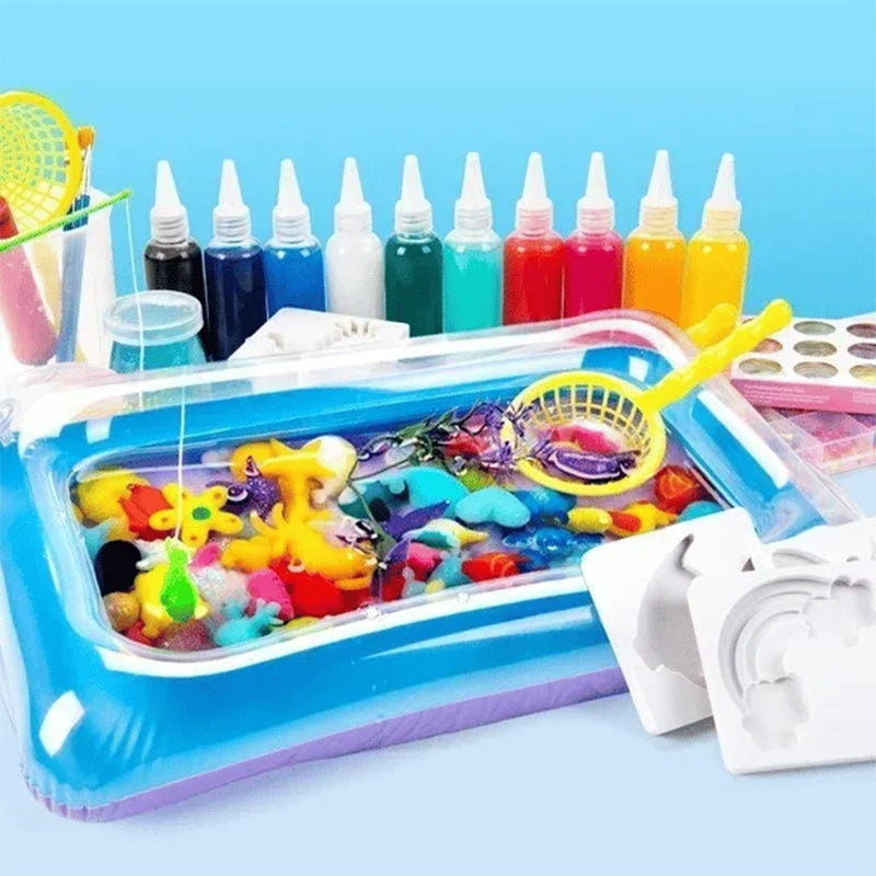 Kūrybinis vandens žaislų rinkinys