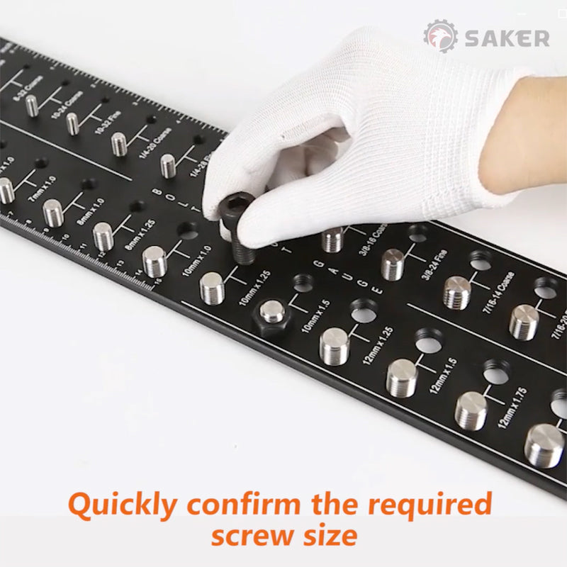 Varžtų ir sriegių tikrintuvas