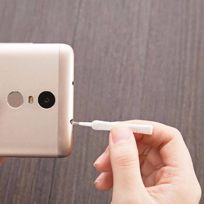 Dušo galvučių valymo šepetėliai